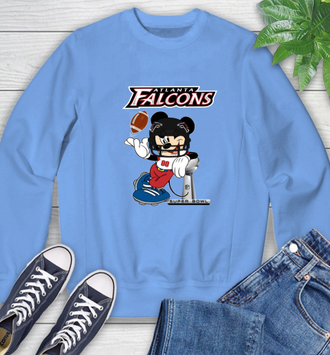 NFL Atlanta Falcons Mickey Mouse Disney Super Bowl Football T Shirt Sweatshirt 11