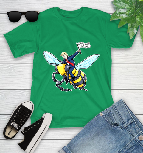 Save The Bees Donald Trump shirt Youth T-Shirt 6