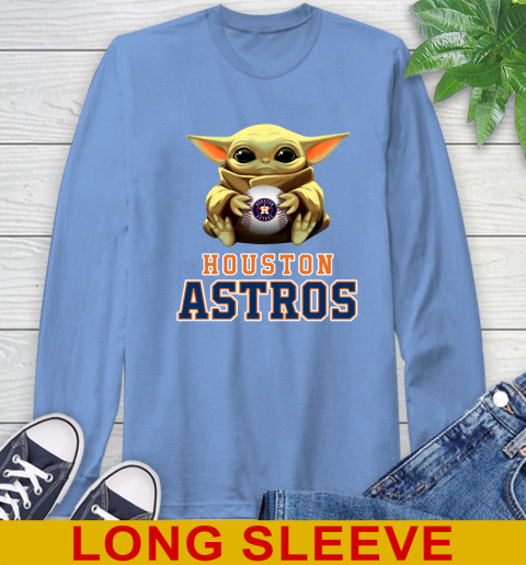 Houston Astros Baby Yoda Baseball Jersey • Kybershop