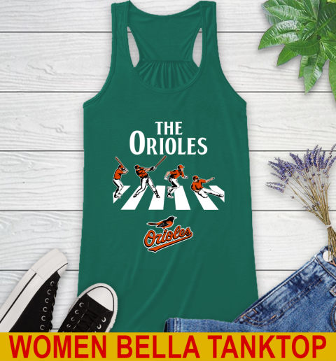 MLB Baseball Baltimore Orioles The Beatles Rock Band Shirt Racerback Tank 5