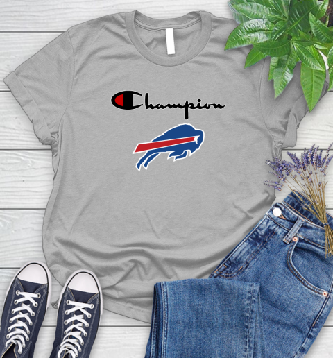 NFL Football Buffalo Bills Champion Shirt Women's T-Shirt 3