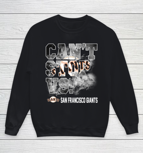 MLB San Francisco Giants Baseball Can't Stop Vs Giants Youth Sweatshirt