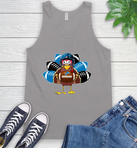 Detroit Lions Turkey Thanksgiving Day Tank Top 4