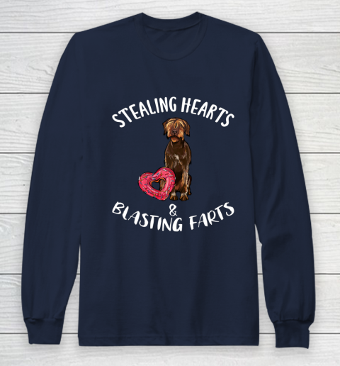 Stealing Hearts Blasting Farts Wirehaired Pointing Griffon Long Sleeve T-Shirt 2