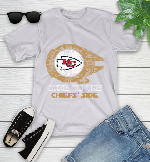 NFL Come To The Kansas City Chiefs Wars Football Sports Youth T-Shirt 4