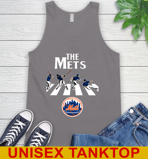 MLB Baseball New York Mets The Beatles Rock Band Shirt Tank Top 6