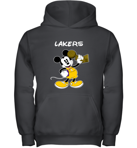 Mickey Los Angeles Lakers Youth Hoodie