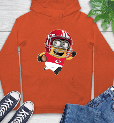 NFL Kansas City Chiefs Minions Disney Football Sports Hoodie 5