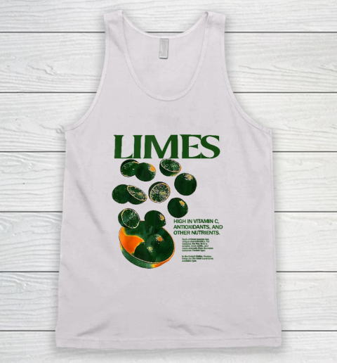 Limes Funny High In Vitamin C Antioxidants Other Nutrients Tank Top