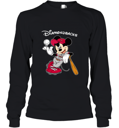 Baseball Mickey Team Arizona Diamondbacks Youth T-Shirt 