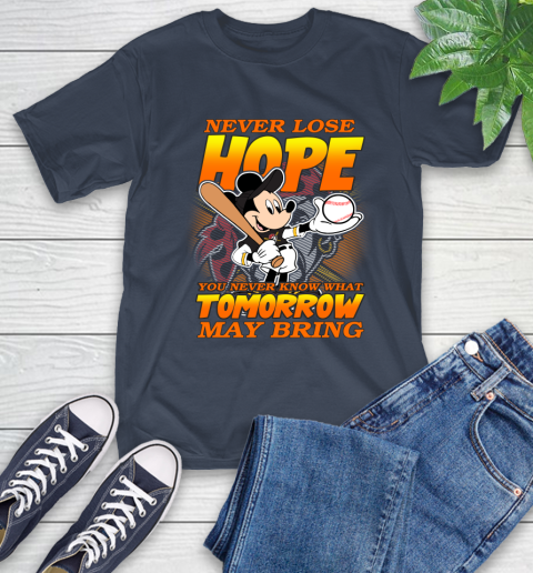 Pittsburgh Pirates MLB Baseball Mickey Disney Never Lose Hope T-Shirt 3