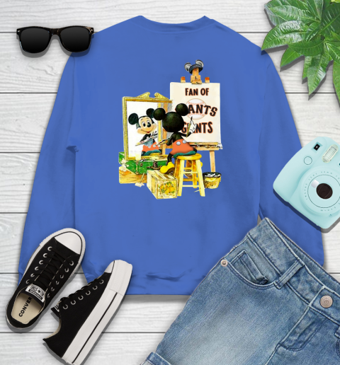 MLB Baseball San Francisco Giants Mickey Drawing Shirt 110