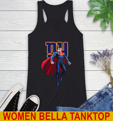 NFL Superman DC Sports Football New York Giants Racerback Tank 2