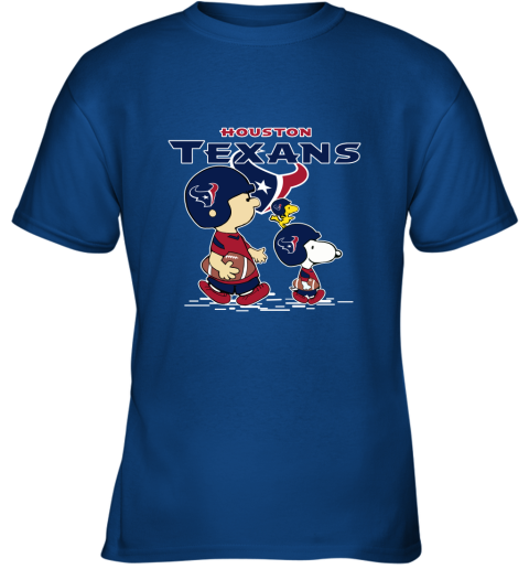 Houston Texans Lets Play Football Together Snoopy T-Shirt - T