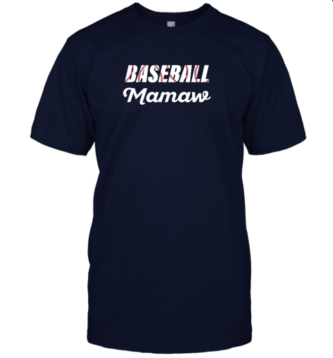 gn9y baseball mamaw grandparent supporter jersey t shirt 60 front navy