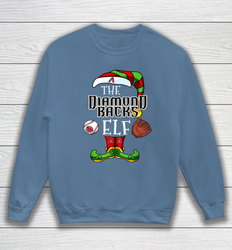 Arizona Diamondbacks Christmas ELF Funny MLB Sweatshirt 6