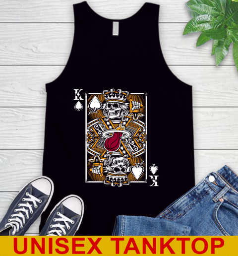 Miami Heat NBA Basketball The King Of Spades Death Cards Shirt Tank Top