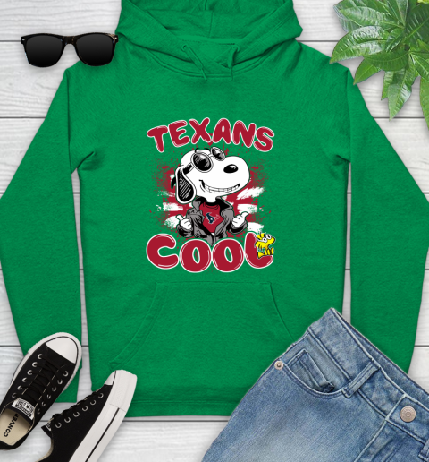 NFL Football Houston Texans Cool Snoopy Shirt Youth Hoodie 7