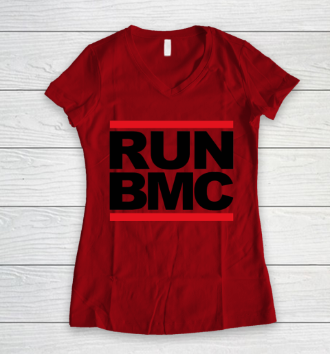 Run BMC Bike Cycling Life Women's V-Neck T-Shirt 6