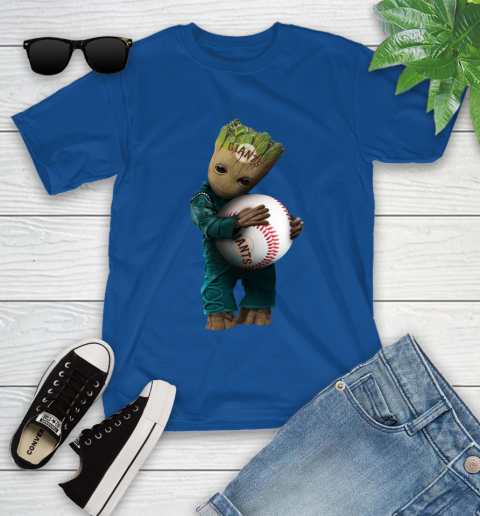 MLB Groot Guardians Of The Galaxy Baseball Sports San Francisco Giants Youth T-Shirt 10 MLB Groot Guardians Of The Galaxy Baseball Sports San Francisco Giants Youth T-Shirt - Image 10
