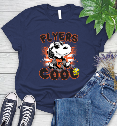 NHL Hockey Philadelphia Flyers Cool Snoopy Shirt Women's T-Shirt 12