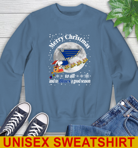 St.Louis Blues Merry Christmas To All And To Blues A Good Season NHL Hockey Sports Sweatshirt 10