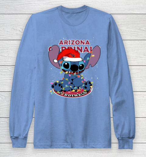 Arizona Cardinals NFL Football noel stitch Christmas Long Sleeve T-Shirt 8
