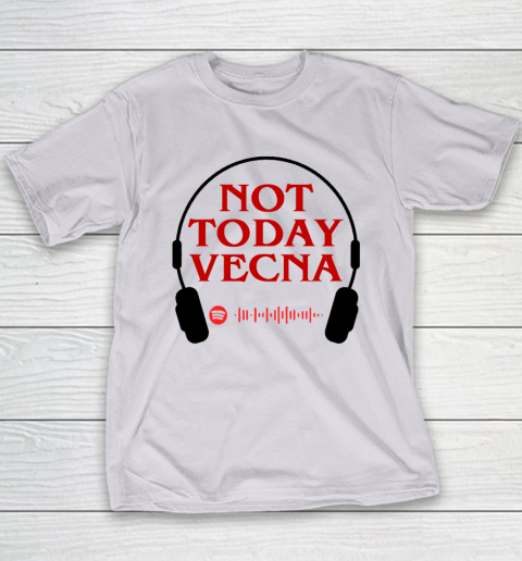 Not Today Vecna Youth T-Shirt 3