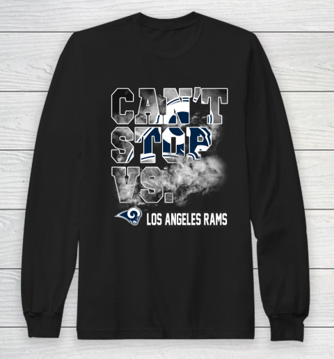 NFL Los Angeles Rams Can't Stop Vs Long Sleeve T-Shirt