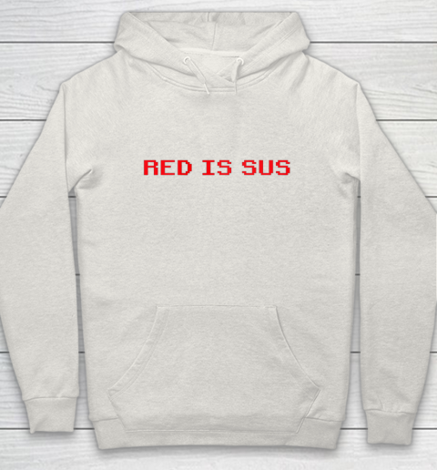 Red Is Sus Imposter Hoodie
