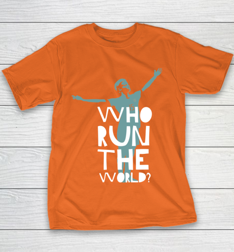 Megan Rapinoe Who Run The World Youth T-Shirt 4