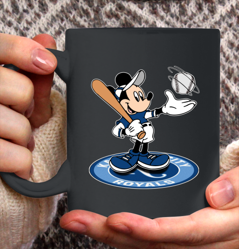 MLB Baseball Kansas City Royals Cheerful Mickey Disney Shirt Ceramic Mug 15oz