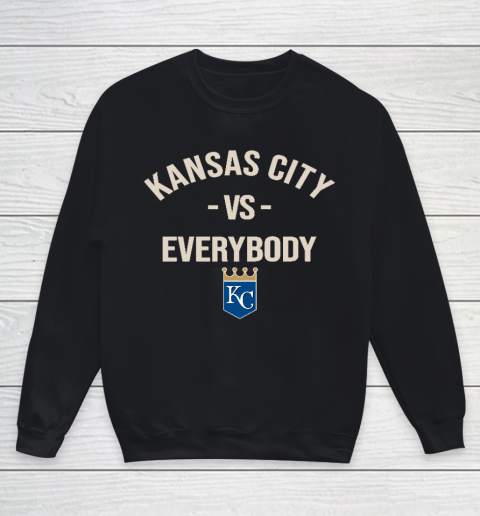 Kansas City Royals Vs Everybody Youth Sweatshirt