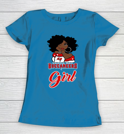 Tampa Bay Buccaneers Girl NFL Women's T-Shirt 8