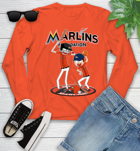 MLB Miami Marlins Rick And Morty Baseball 128