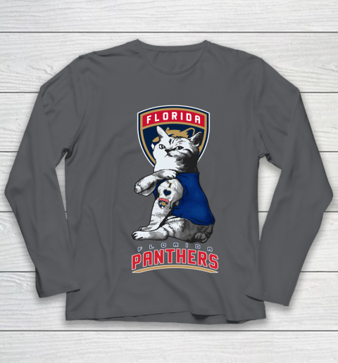 NHL My Cat Loves Florida Panthers Hockey Youth Long Sleeve 6