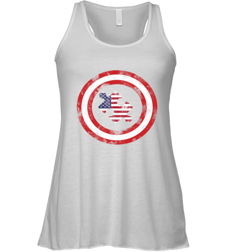 Captain America Autism Racerback Tank