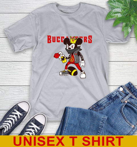 Tampa Bay Buccaneers NFL Football Mickey Peace Sign Sports T-Shirt 6