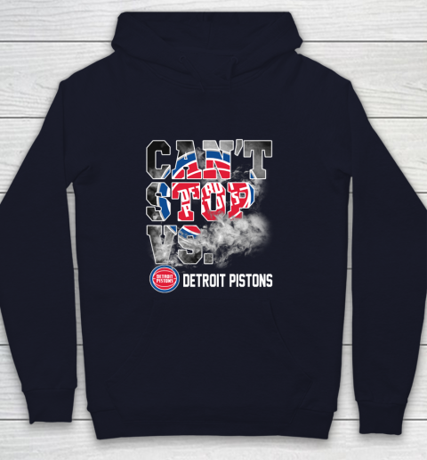 NBA Detroit Pistons Basketball Can't Stop Vs Youth Hoodie 2