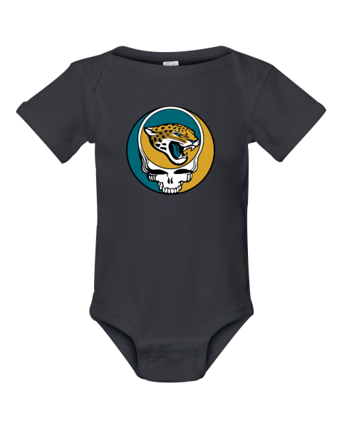 Jacksonville Jaguars x Grateful Dead Infant Baby Rib Bodysuit