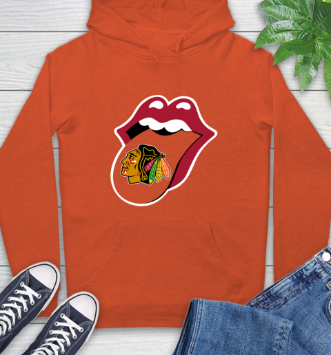Chicago Blackhawks NHL Hockey Lips I Root For My Team Adoring Fan 17