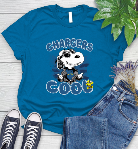 NFL Football Los Angeles Chargers Cool Snoopy Shirt Women's T-Shirt 8