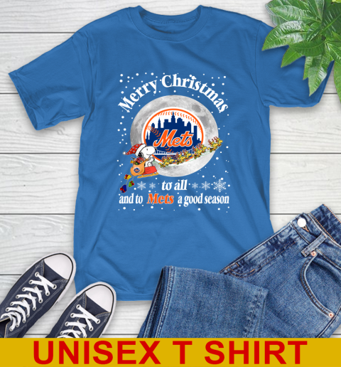 New York Mets Merry Christmas To All And To Mets A Good Season MLB Baseball Sports T-Shirt 11