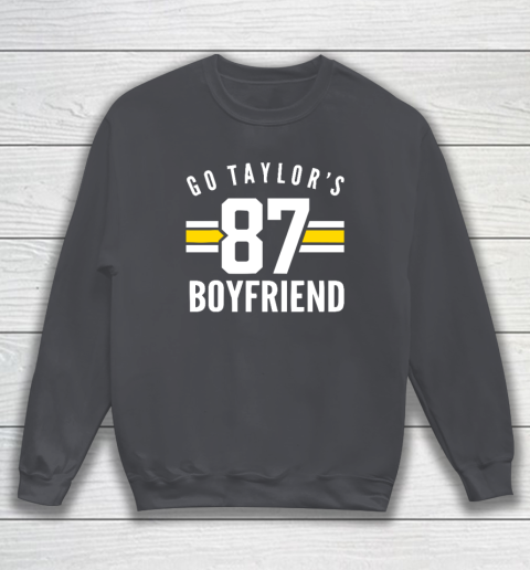 Go Taylors Boyfriend Football Funny Go Taylor's Sweatshirt 3
