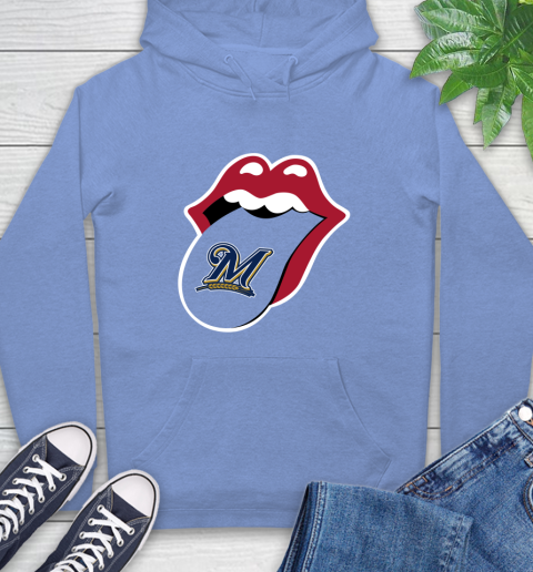 Milwaukee Brewers MLB Baseball Lips I Root For My Team Adoring Fan 23