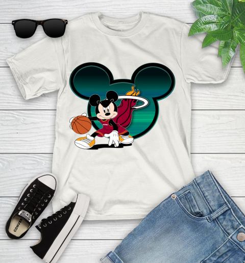 NBA Miami Heat Mickey Mouse Disney Basketball Youth T-Shirt