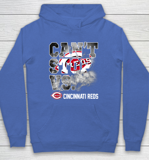 MLB Cincinnati Reds Baseball Can't Stop Vs Cincinnati Reds Hoodie 6