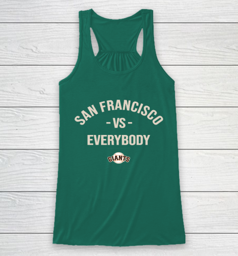 San Francisco Giants Vs Everybody Racerback Tank 5