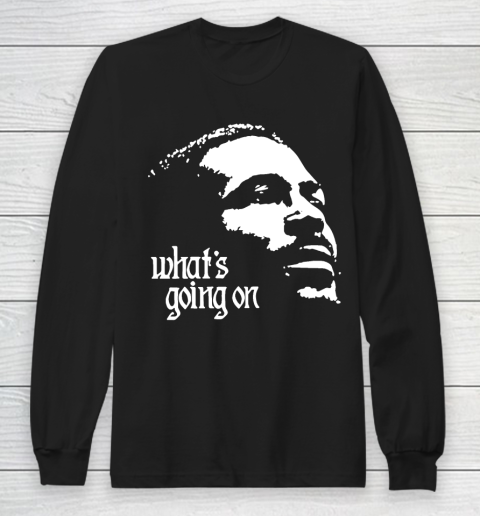 Marvin Gaye Shirt What's going On Long Sleeve T-Shirt