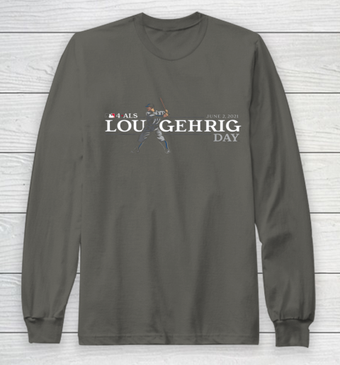 4 ALS Lou Gehrig Day Long Sleeve T-Shirt 5